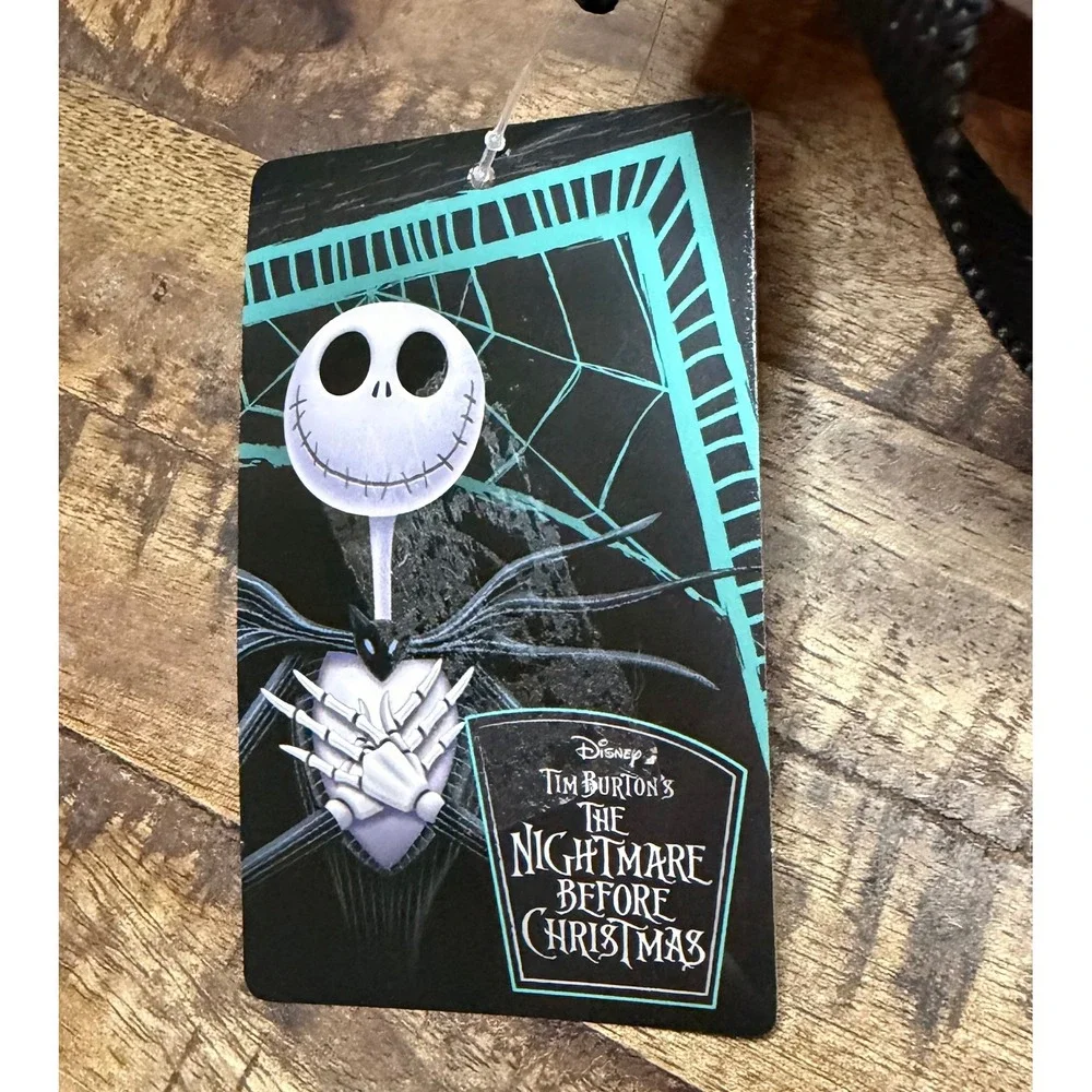 Disney Jack Skellington Plush Backpack Nightmare Before Christmas 15 Inch NWT - Picture 5 of 6